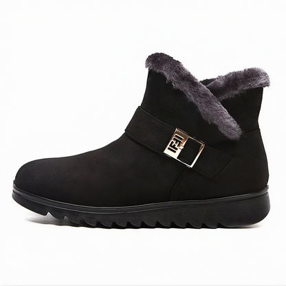 Bottes Hiver Fourrure Synthétique Femmes - PanierRoyale