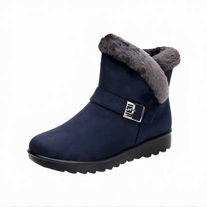 Bottes Hiver Fourrure Synthétique Femmes