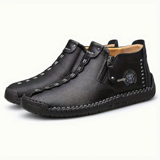Bottes Cheville Haut de Gamme avec Fermeture Sécurisée - PanierRoyale