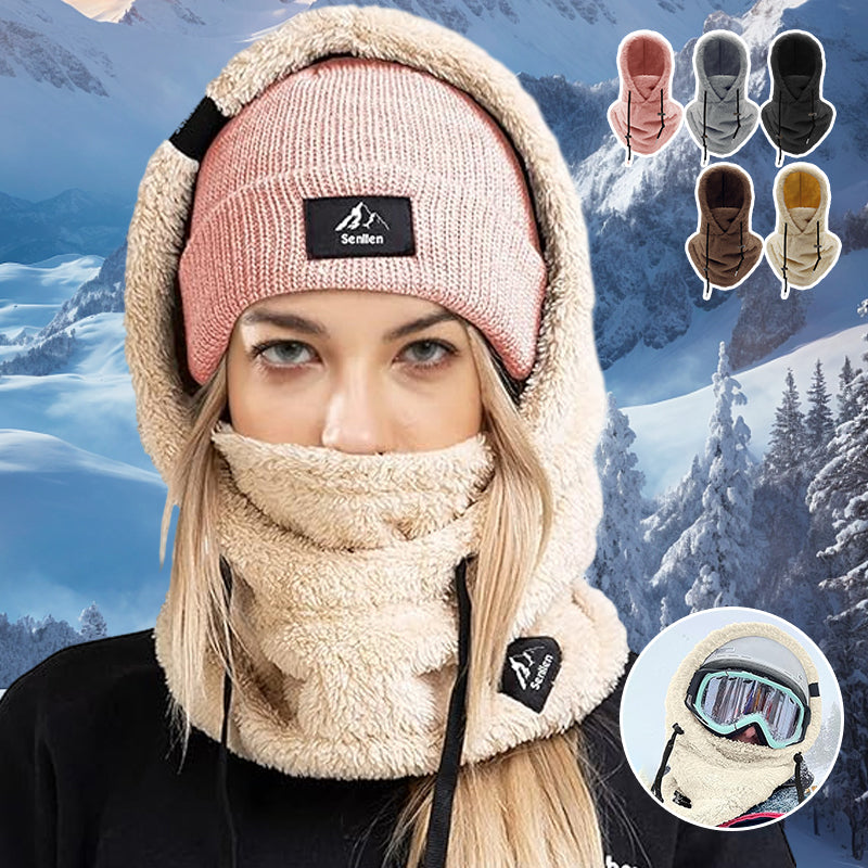 Cagoule Polaire Unisexe Étanche et Chaude - PanierRoyale