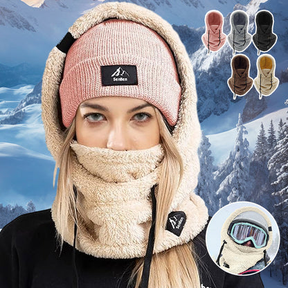 Cagoule Polaire Unisexe Étanche et Chaude - PanierRoyale