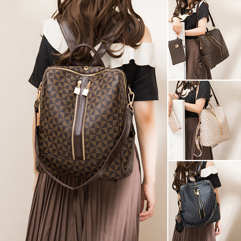 Sac à dos Femme Cuir Pu avec Imprimé Fleuri - PanierRoyale