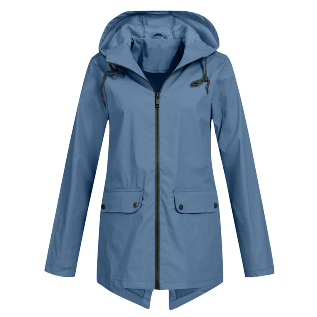 Veste Imperméable Femme Longue et Élégante