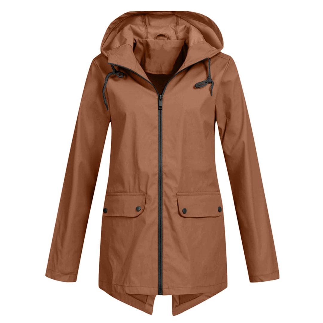 Veste Imperméable Femme Longue et Élégante