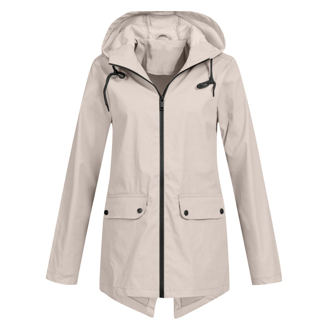 Veste Imperméable Femme Longue et Élégante - PanierRoyale