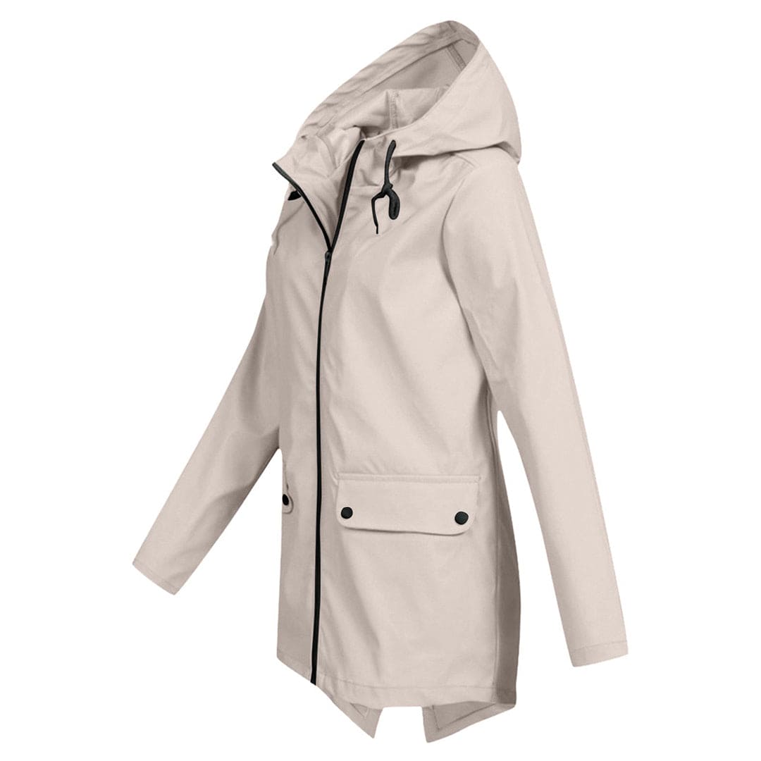 Doudoune Hiver Femme à Capuchon et Fermeture Éclair - BerlinGlamour