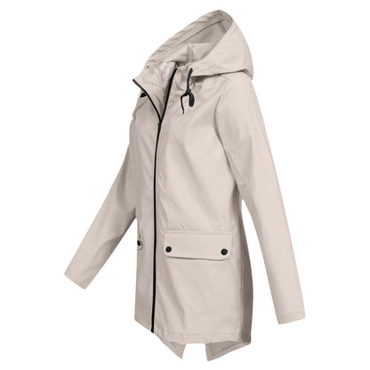 Doudoune Hiver Femme à Capuchon et Fermeture Éclair - BerlinGlamour