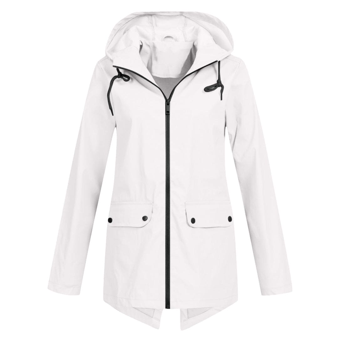 Veste Imperméable Femme Longue et Élégante
