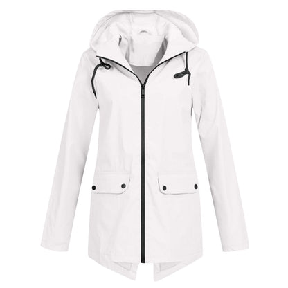 Veste Imperméable Femme Longue et Élégante