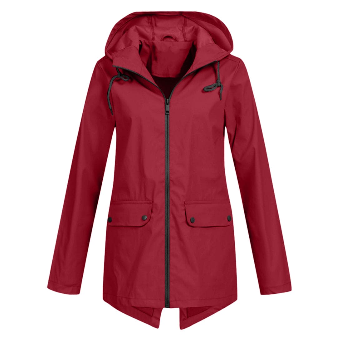 Veste Imperméable Femme Longue et Élégante