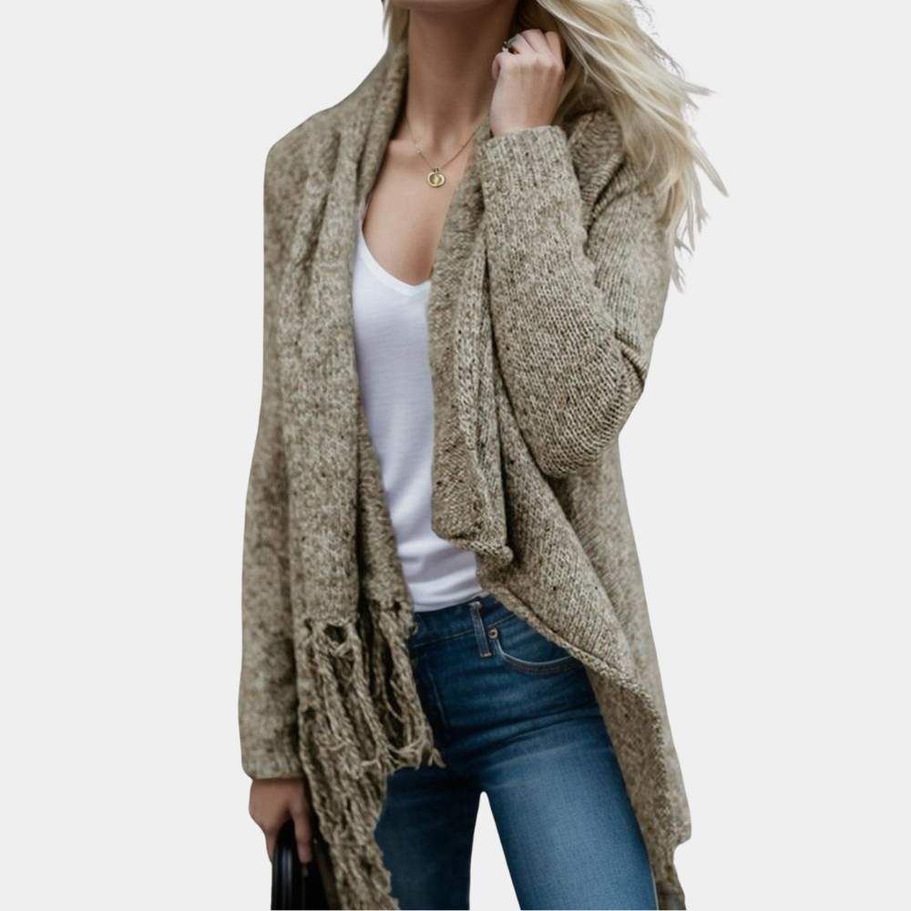 MIES - Cardigan à Franges pour Femmes