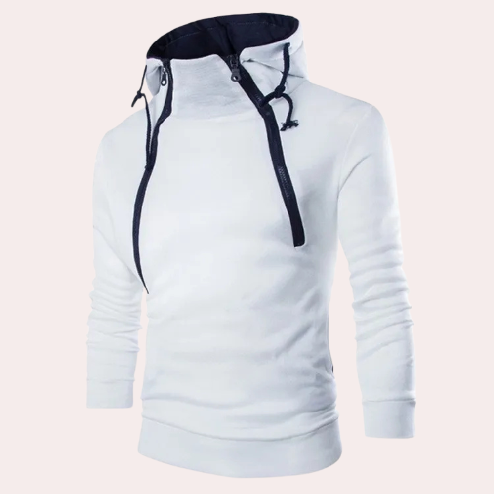 LITHANY - Pull à Capuche Classique pour Hommes