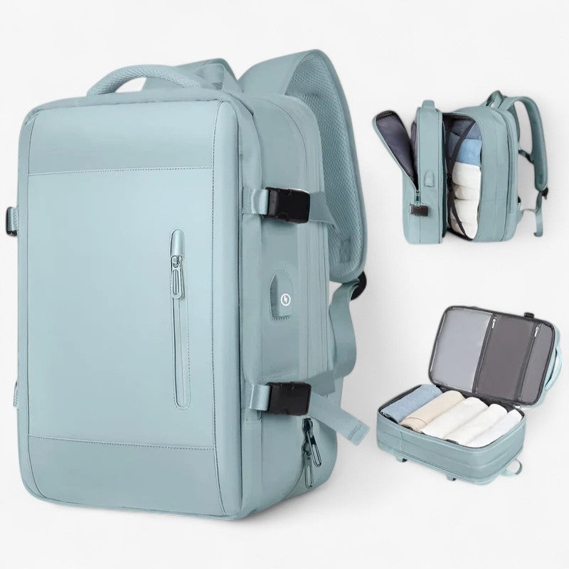 Sac de Voyage Imperméable avec Compartiment Sécurisé et Grand Volume