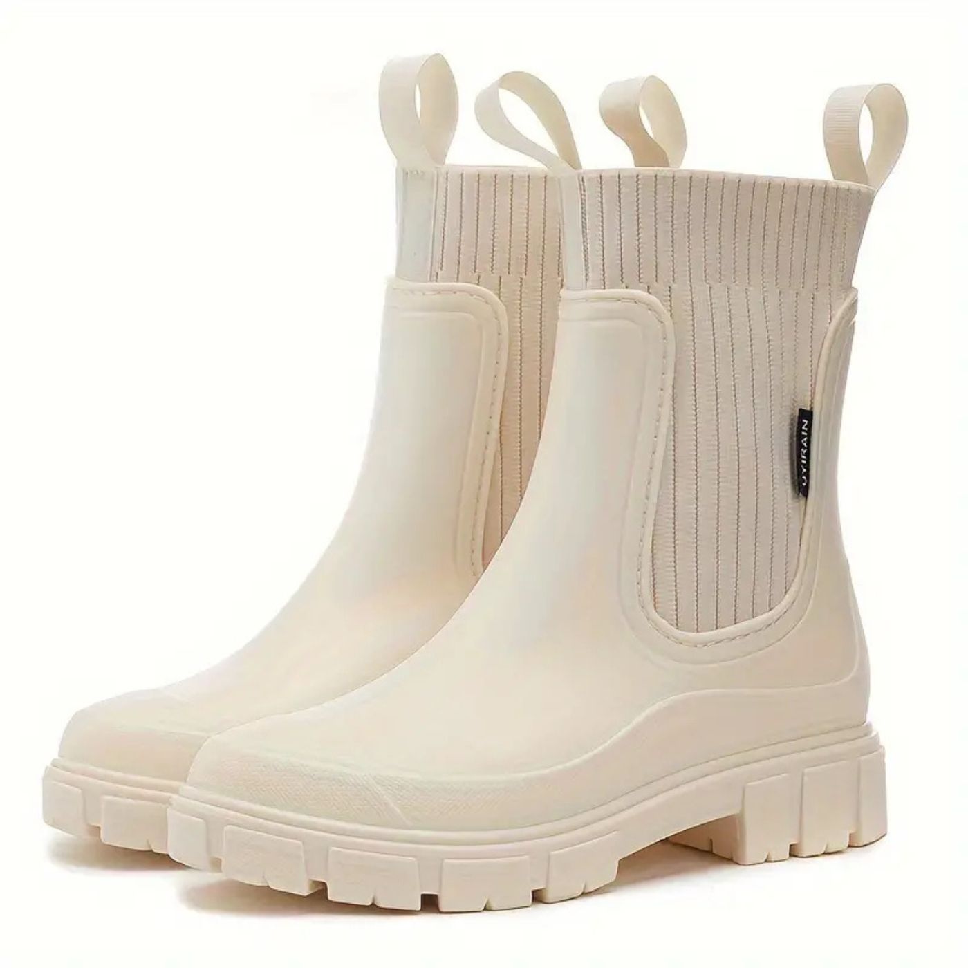 Bottes Hiver Imperméables avec Semelle antidérapante et Fermeture Éclair