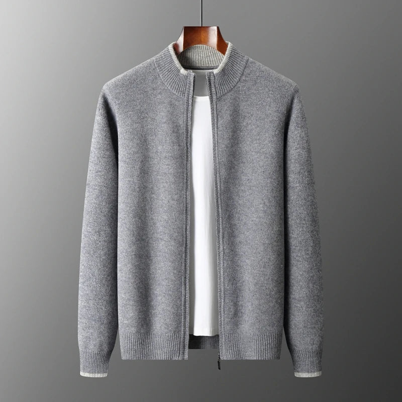 Blouson Homme Cashmere Élégant et Chaud