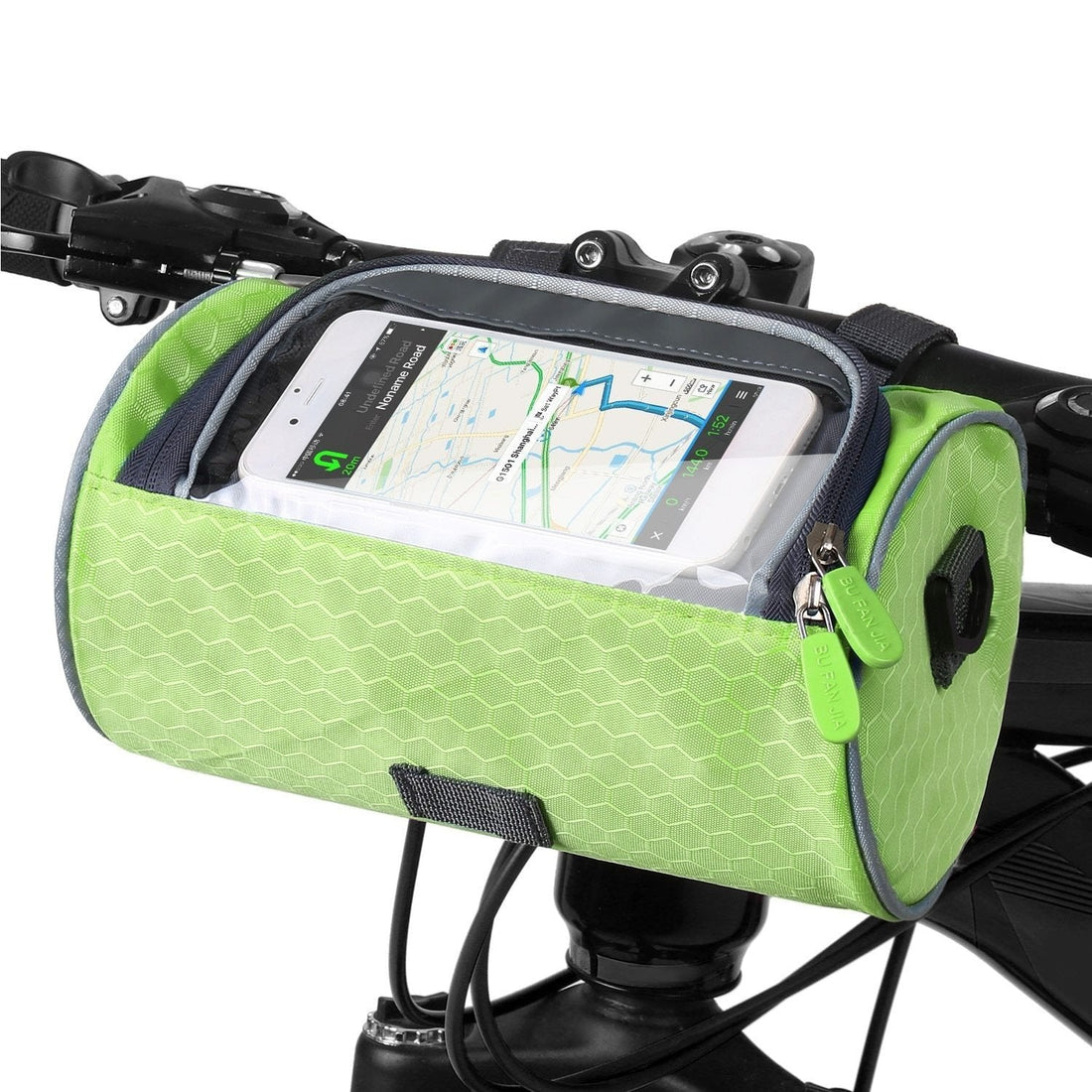 Sacoche Vélo Imperméable avec Pochette Téléphone Protège