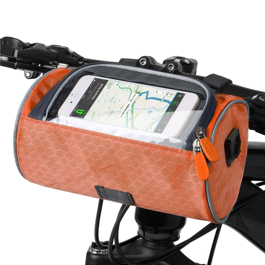 Sacoche Vélo Imperméable avec Pochette Téléphone Protège