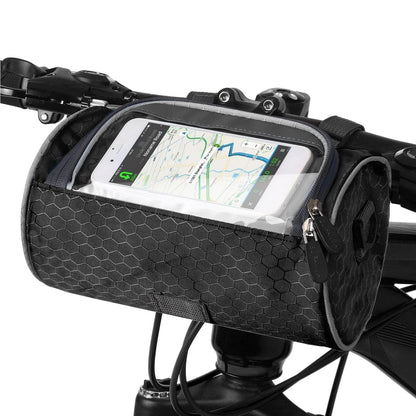 Sacoche Vélo Imperméable avec Pochette Téléphone Protège - PanierRoyale