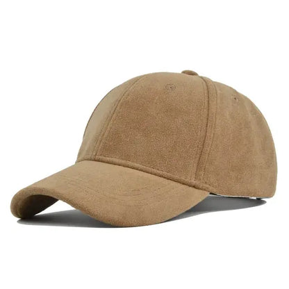 Casquette Cuir Brun Vintage Élégante