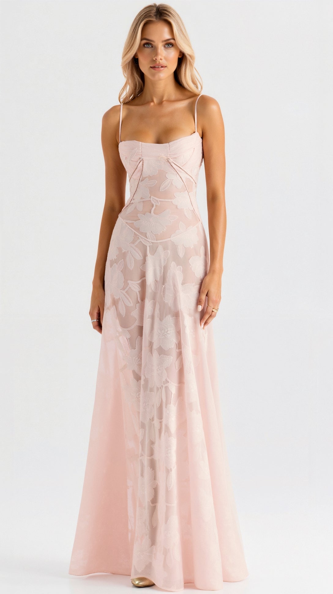 Robe de mariée invitée, bustier élégant pour femme - BerlinGlamour