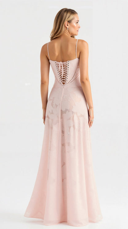 Robe de mariée invitée, bustier élégant pour femme