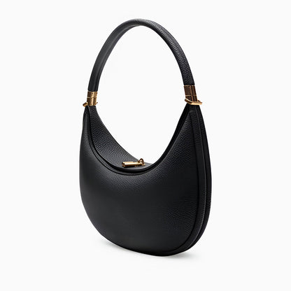 Sac à Main Femme Petit Cuir Véritable avec Fermeture et Poignée Supérieure