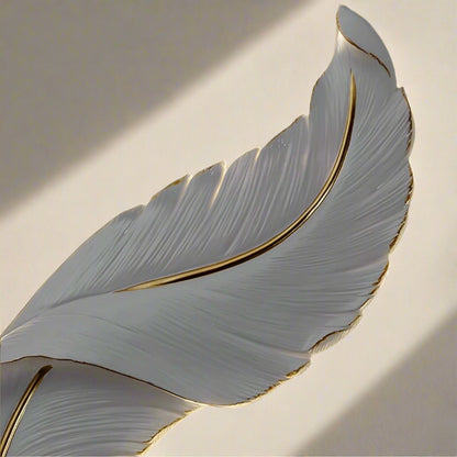 FeatherGlow™ – Applique Murale Design LED Dimmable Éclairage Doux