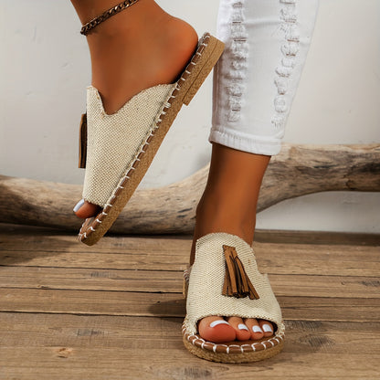 Felissia™ – Sandales Femme Plates Léopard Chic et Confortables Été
