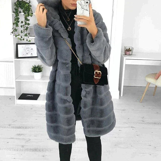 Manteau Femme Hiver Chic avec Fermeture Boutons - PanierRoyale