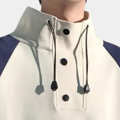 DANILLO - Pull à col montant tendance pour hommes
