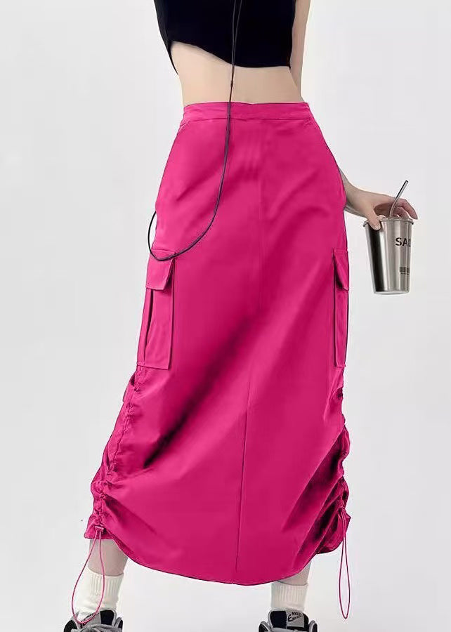Robe d'été légère en coton avec poches et ceinture - EasyApparels