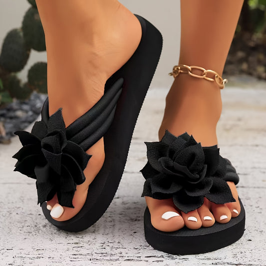FleuriaStep™ – Tongs Femme Confortables & Élégantes pour l’Été