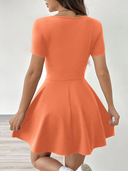 Flexima™ – Robe Moulante Courte Femme Légère et Sport Chic pour l’Été