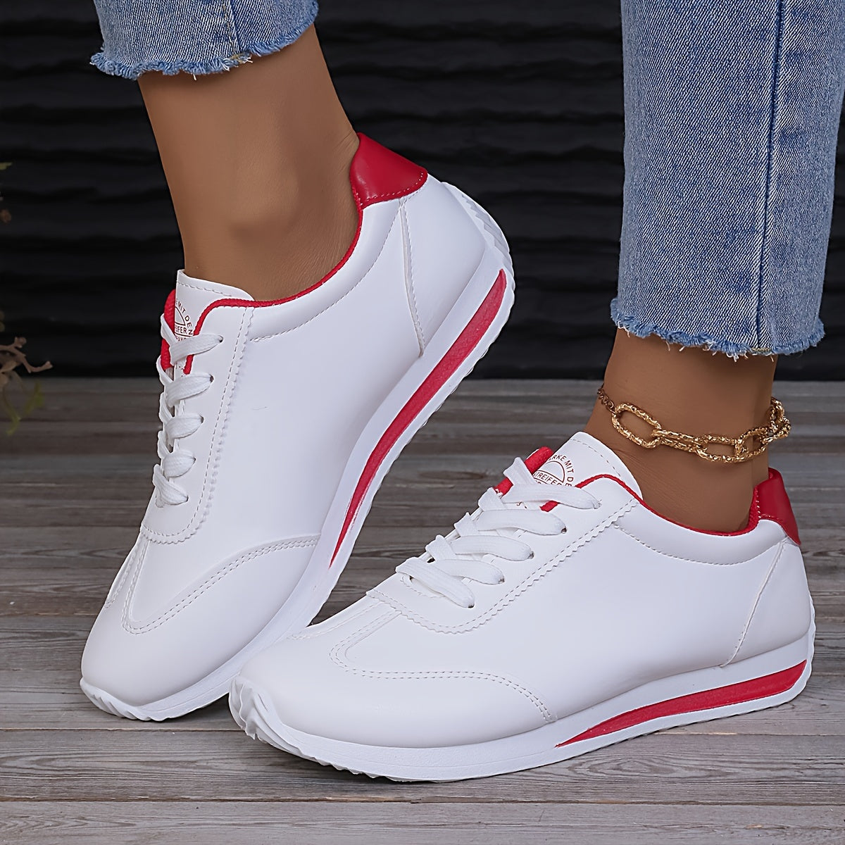 Baskets Femme Confort Chaussures Plateforme Élégantes et Stables