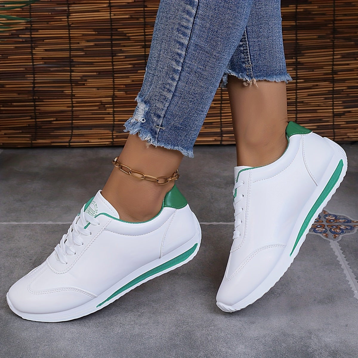 Baskets Femme Confort Chaussures Plateforme Élégantes et Stables