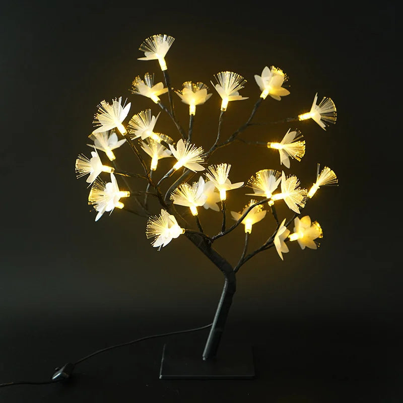 Floralis™ – Lampe De Table Led Décorative En Forme D’arbre À Fleurs