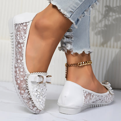 Floriva™ – Mocassin Femme Été Élégant & Confort Souple Fleurie