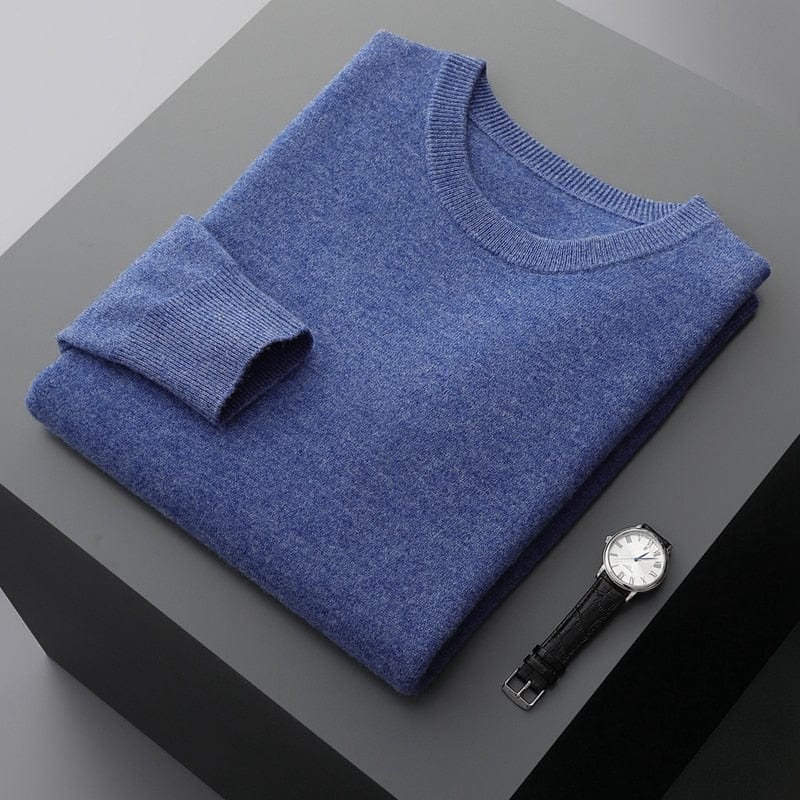 Pull Homme Classique Col Rond - BerlinGlamour