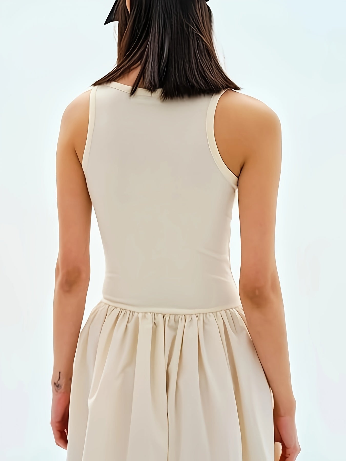 Fluerine™ – Robe Longue Femme Été Élégante et Fluide à Col Rond