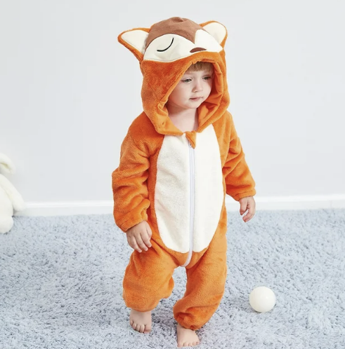 Costume Bébé Peluche Jungle Amusant