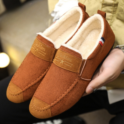 Mocassins Hiver Chauds et Confortables pour Homme