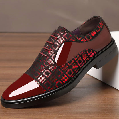 Chaussures Mariage Homme Noir Classiques à Broderies