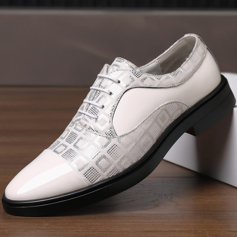 Chaussures Mariage Homme Noir Classiques à Broderies
