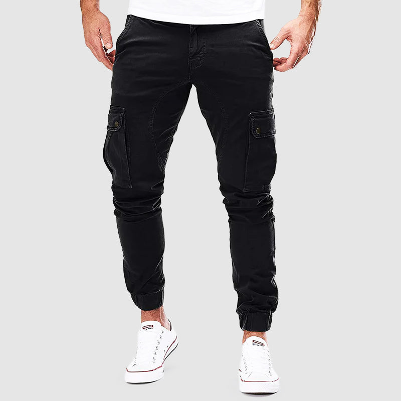 Pantalon Homme Cargo Léger avec Poches Multiple