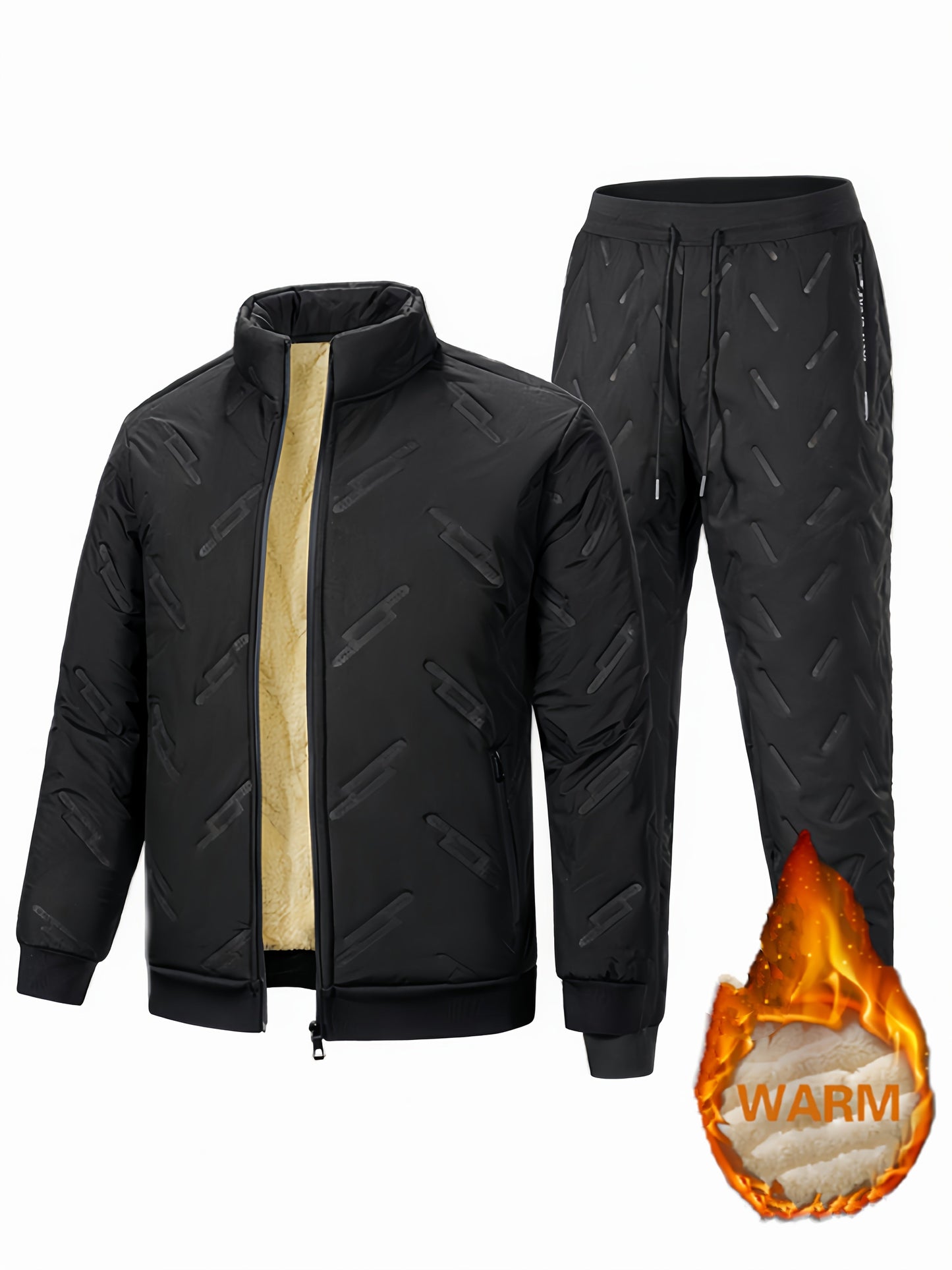 Survêtement Homme Polaire Doublé Chaud et Léger - PanierRoyale