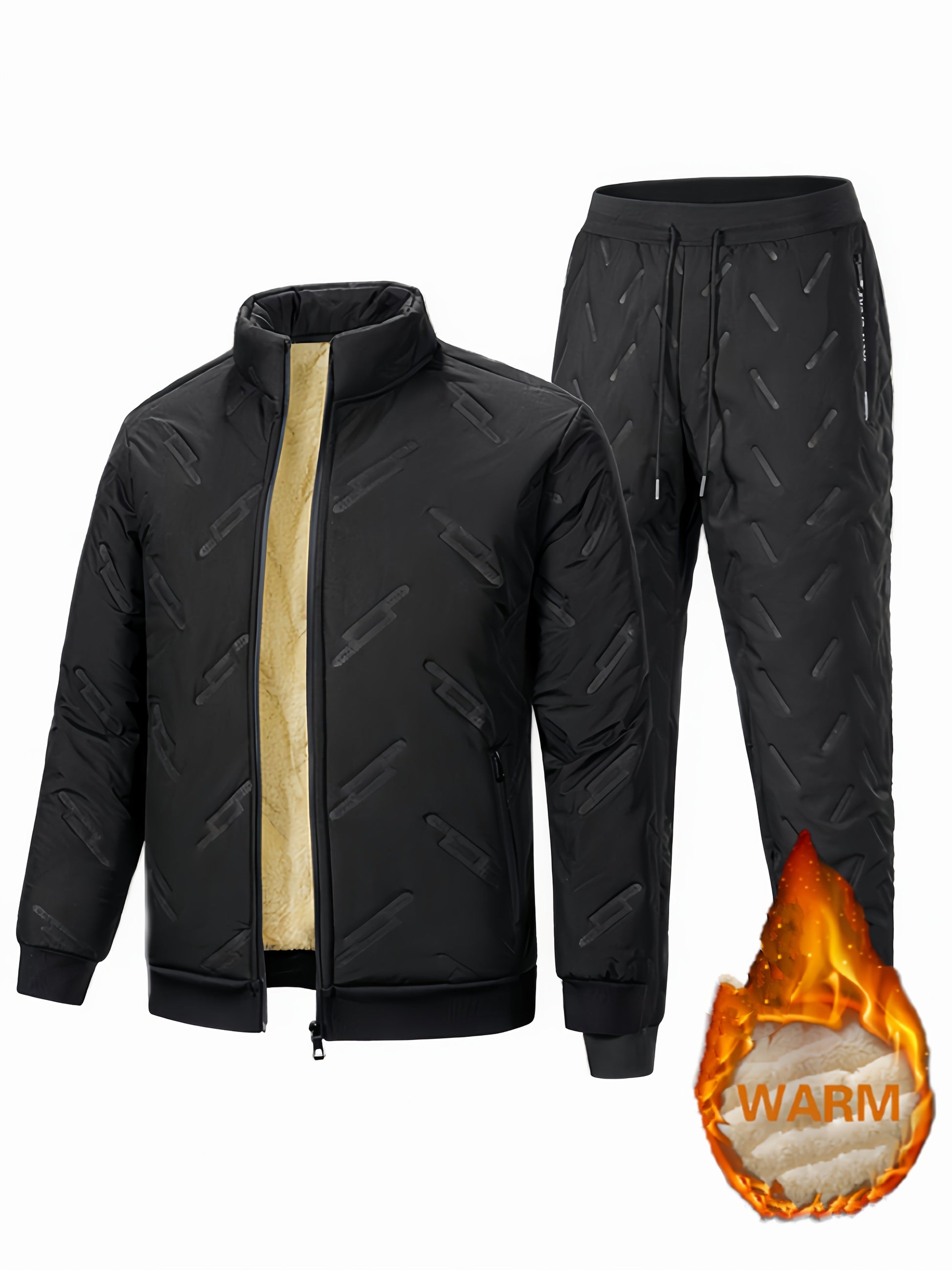 Survêtement Homme Polaire Doublé Chaud et Léger - PanierRoyale