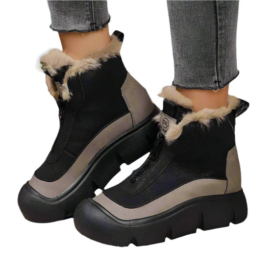 Bottes Fourrure Polaire Chaudes et Confortables - PanierRoyale