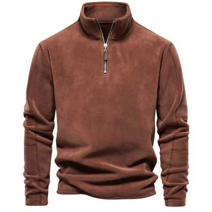 FrostLux™ – Pull Polaire Homme Élégant et Confortable