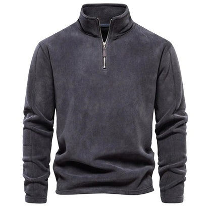 FrostLux™ – Pull Polaire Homme Élégant et Confortable