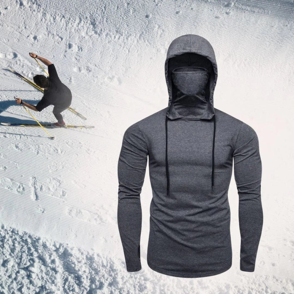 Sweat Hiver à Capuche - vue 2